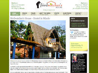 Páginas web Birdwatchershouse Hostel en Mindo Quito