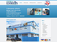 Página Web Clínica Esmein - Quito