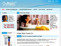 Pagina web Culligan Waterprojects Quito