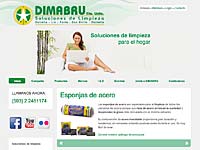 Página Web Dimabru - Ecuador