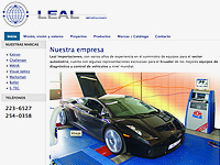 Pagina Web Leal Importaciones Quito - Ecuador