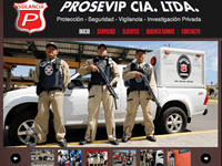 Página Web Prosevip | Protección - Seguridad - Vigilancia - Investigación Privada | - Quito