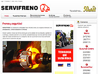 Página Web ServiFreno - Quito
